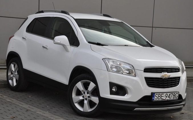 Chevrolet Trax cena 33800 przebieg: 235000, rok produkcji 2013 z Czeladź małe 326